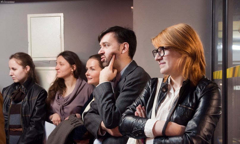 Наші викладачі (справа наліво): Тетяна Локоть, Євген Федченко та Анастасія Гринько..