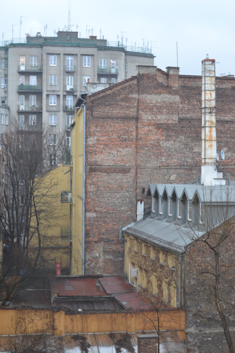 Вигляд з вікна нашого номера.