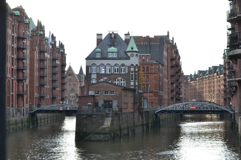 Замок на воді, Гамбург, Шпайхерштадт