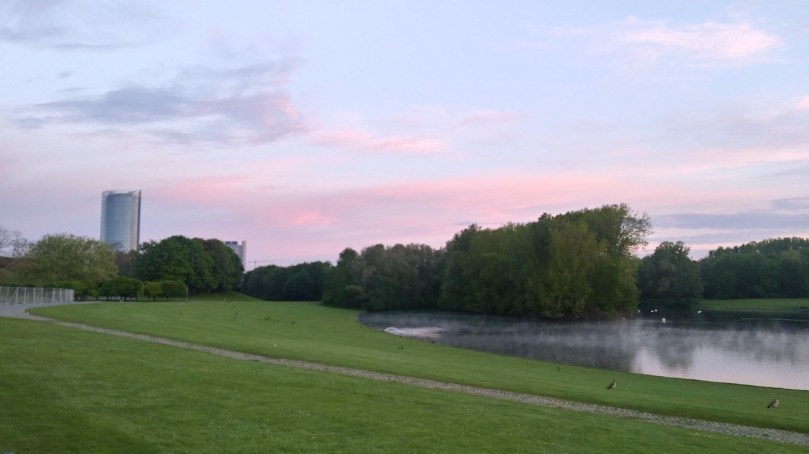 Парк Райнауе, Бонн. 5:55